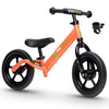 The Original Croco Ultra Lightweight And Sturdy Balance Bike.2 Models For 2, 3, 4 And 5 Year Old Kids. Unbeatable Features. Toddler Training Bike, No Pedal. (Orange, Ultralight 12 Inch)
