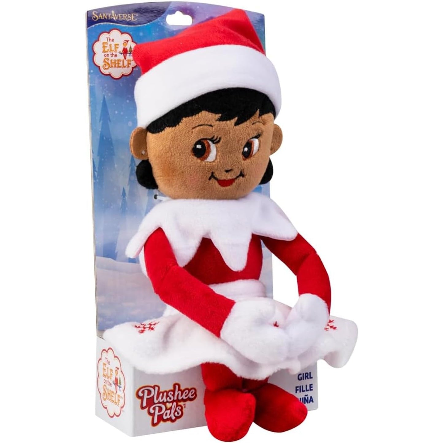 The Elf On The Shelf Plushee Pal Girl Dark Tone