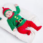 Fancyinn Baby Boy Girl Christmas Elf Outfit My First Xmas Coverall Rompers Christmas Bodysuit & Santa Hat 2Pcs 59