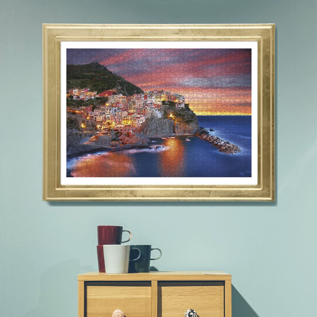 Clementoni - 39647 Collection Puzzle Manarola - Jigsaw Puzzle 1000 Pieces, Made In Italy, Jigsaw Puzzle For Adults