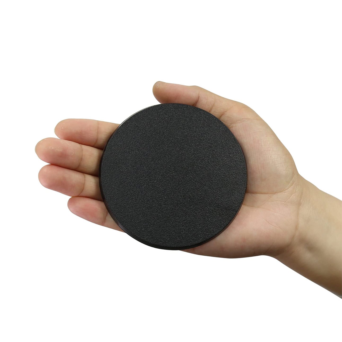 Evemodel 30Pcs 90Mm Round Bases For Wargames Table Top Military Simulation Scene Abs Plastic