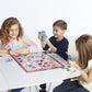 Jax Sequence for Kids - Cardboard Game, Model 8001, Basic Size, White Color