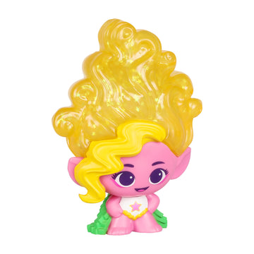 Magic Mixies DreamWorks Trolls Band Together Squishy, Stretchy Glitter-Filled Hair Doll - Stretchy Hair Viva