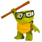 Teenage Mutant Ninja Turtles 83290 Turtle Tots Action Figure 2-Pack Featuring Leonardo and Donatello. Ideal Present for Boys 4 to 7 Years and TMNT Fans