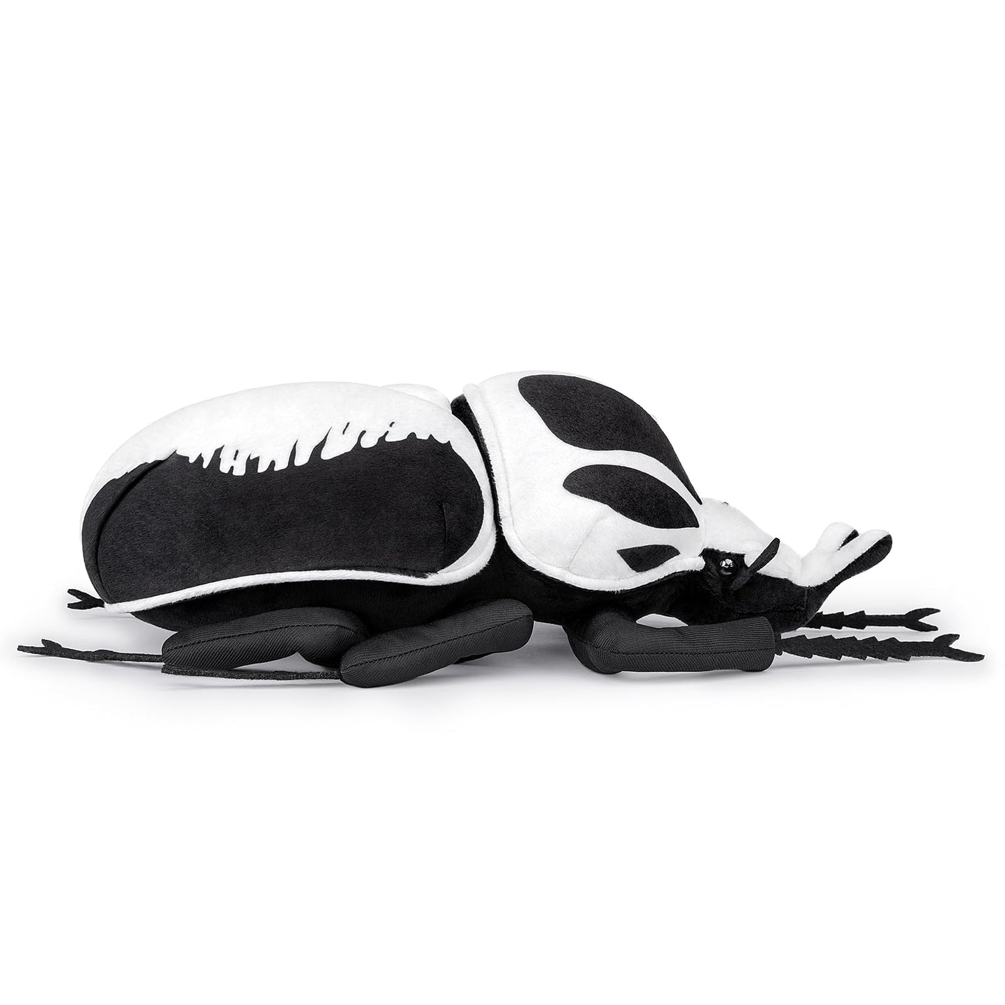 Zhongxin Made Realistic Goliathus Regius Plush Toy - 10'' Goliathus Regius Beetle Stuffed Animal, Soft Crustaceans Animals Model