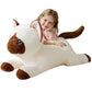 IKASA Giant Siamese Cat Plush Toy, 30" Jumbo Soft Fluffy Polyester Stuffed Animal, Cute Gifts for Kids