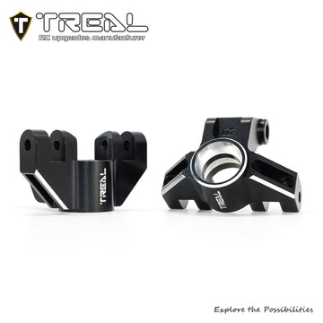 Treal Aluminum 7075 Front Steering Knuckels for Losi LMT (Purple)