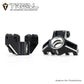 Treal Aluminum 7075 Front Steering Knuckels for Losi LMT (Purple)