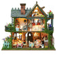 OZJAY Miniature House Kit  DIY Wooden Dollhouse Miniature Kit  Dollhouse Kit  Mini House Building Kit for mature-themed Teen  Fairy Garden