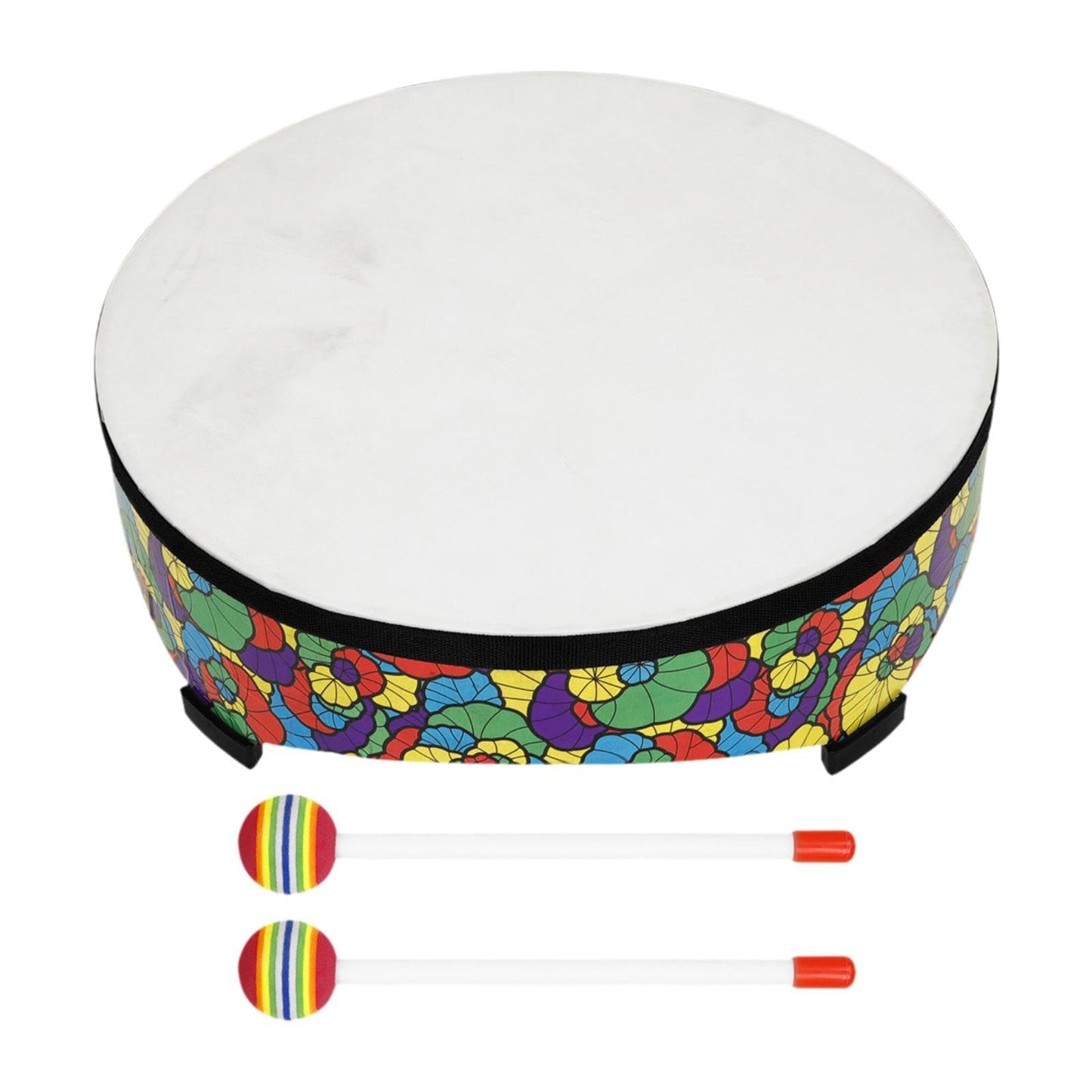 The Style Sutra Floor Tom Drum Wood Musical Drum For Rhythm Musical Instrument Festival Gift|1 Kids Floor Drum | Sets & Kits