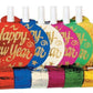 New Year Years Blowouts'Happy New Year' Assorted Jewel Tone Colors