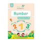 Babymoo Fun With Food Numbers & Alphabets Montessori Set Of 10 Flash Cards I Child Development Card I Child Education Card (024