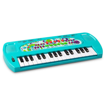 Raimy Mini Keyboard Piano For Kids, 32 Keys Portable Piano Early Learning Educational Electronic Music Keyboard Instrument Toys 