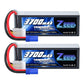 Zeee 4S Lipo Battery 3700mAh 60C 14.8V Soft Case Battery with EC5 Plug for RC Airplane Helicopter RC Boat UAV Drone FPV RC Car T