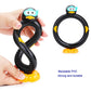 haomsj 3PCS Duck Diving Sticks Pool Toys for Kids 3pcs Dive Duck Rings Toys Summer Underwater Sinking Pool Toys for Boys and Girls Ages 8-12 (Duck Ring)