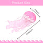 Double Bread Jellyfish Plush Toy, Cute Pink Stuffed Animal for Kids, Birthday Room Decor, Sea Animal Gift