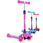 Beleev A1 Scooter For Kids Ages 2-6, 3 Wheel Scooter For Toddlers Girls Boys, Pu Light-Up Wheels, 4 Adjustable Height, Lean To Steer, Non-Slip Deck, Unicorn Kick Scooter For Children (Rose Pink)