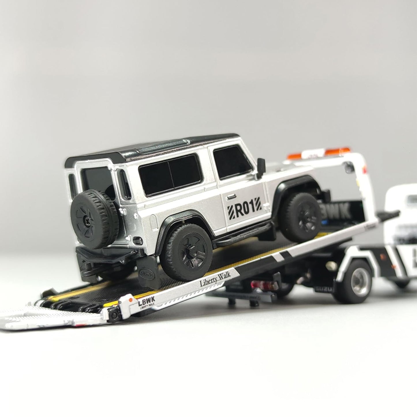 Ldarc 1:64 Scale Mini Rc Truck Rtr Rc Rock Crawler 2.4Ghz Hobby Grade Remote Control Car Model Vehicle Rc Buggy (R01-Yellow)