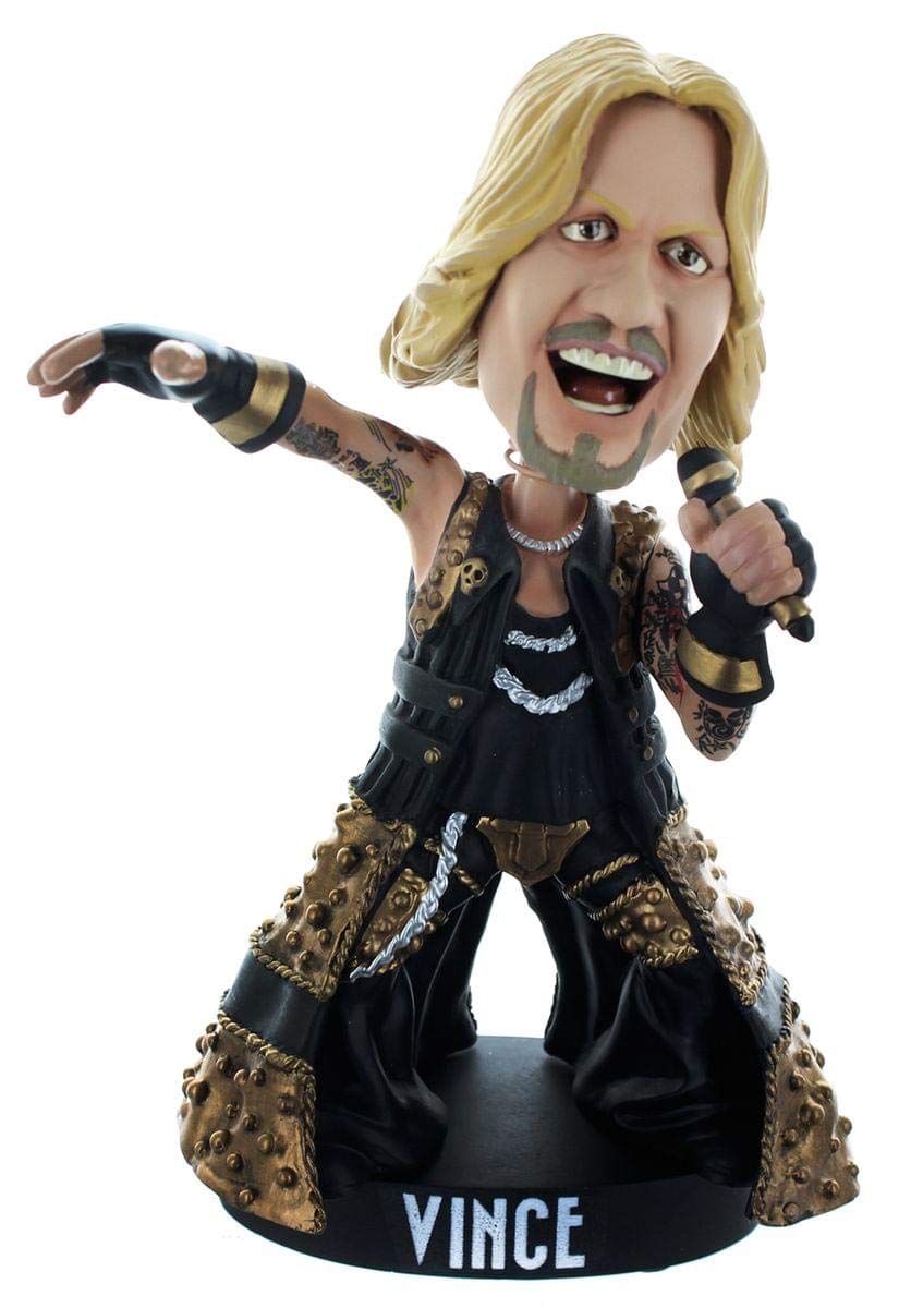 Motley Crue 8'' Resin Bobblehead Statue Vince Neil