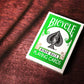 Mms Cards Bicycle Green Back Uspcc Trick