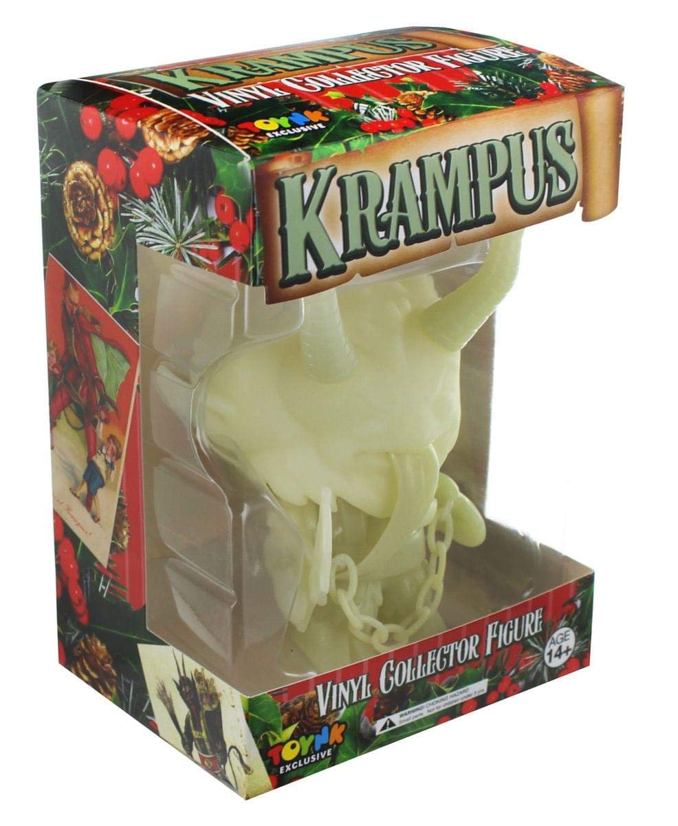 Christmas Krampus Vinyl Action Figure | Glows in The Dark | 5 Inches