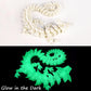 Tboline 3D Printed Dragon, 4Pcs Crystal Dragon Fidget Toy, Flexible Articulated Dragon 3D Printer Animal Decor (4-Piece Set-A)