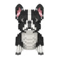 Larcele Micro Dog Building Blocks Mini Pet Building Toy Bricks, 812 Pieces Kljm-02(Boston Terrier)