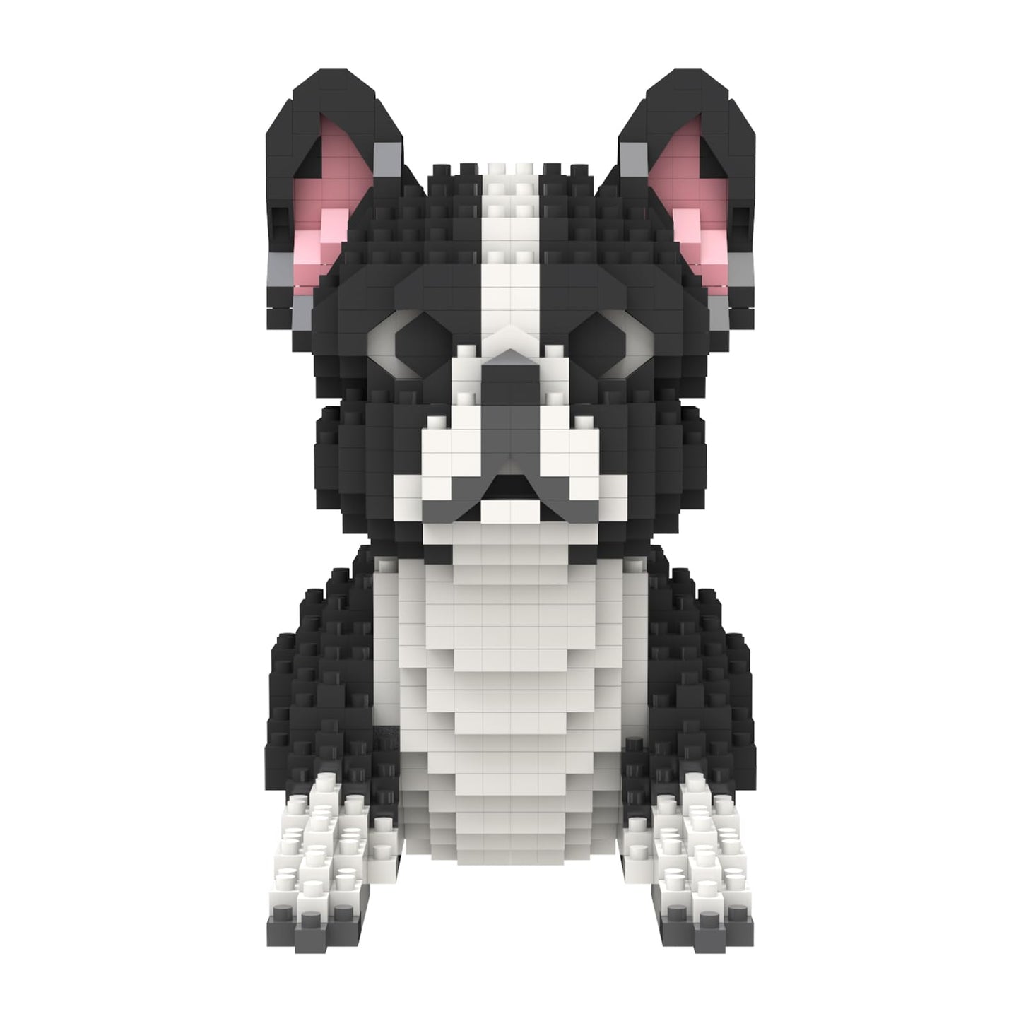 Larcele Micro Dog Building Blocks Mini Pet Building Toy Bricks, 812 Pieces Kljm-02(Boston Terrier)