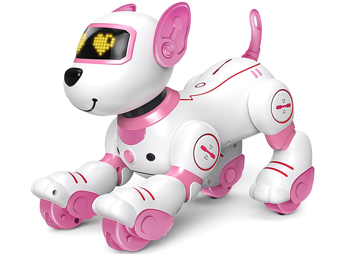great dachong Robot Dog Toy for Kids 312: Remote Control Interactive Robot Puppy with Touch & Follow, Programmable Tricks, Danc