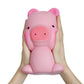 Anboor Squishies Jumbo Pig Kawaii Soft Slow Rising Scented Big Animal Squishies Stress Relief Kid Toys Pink Valentines Day