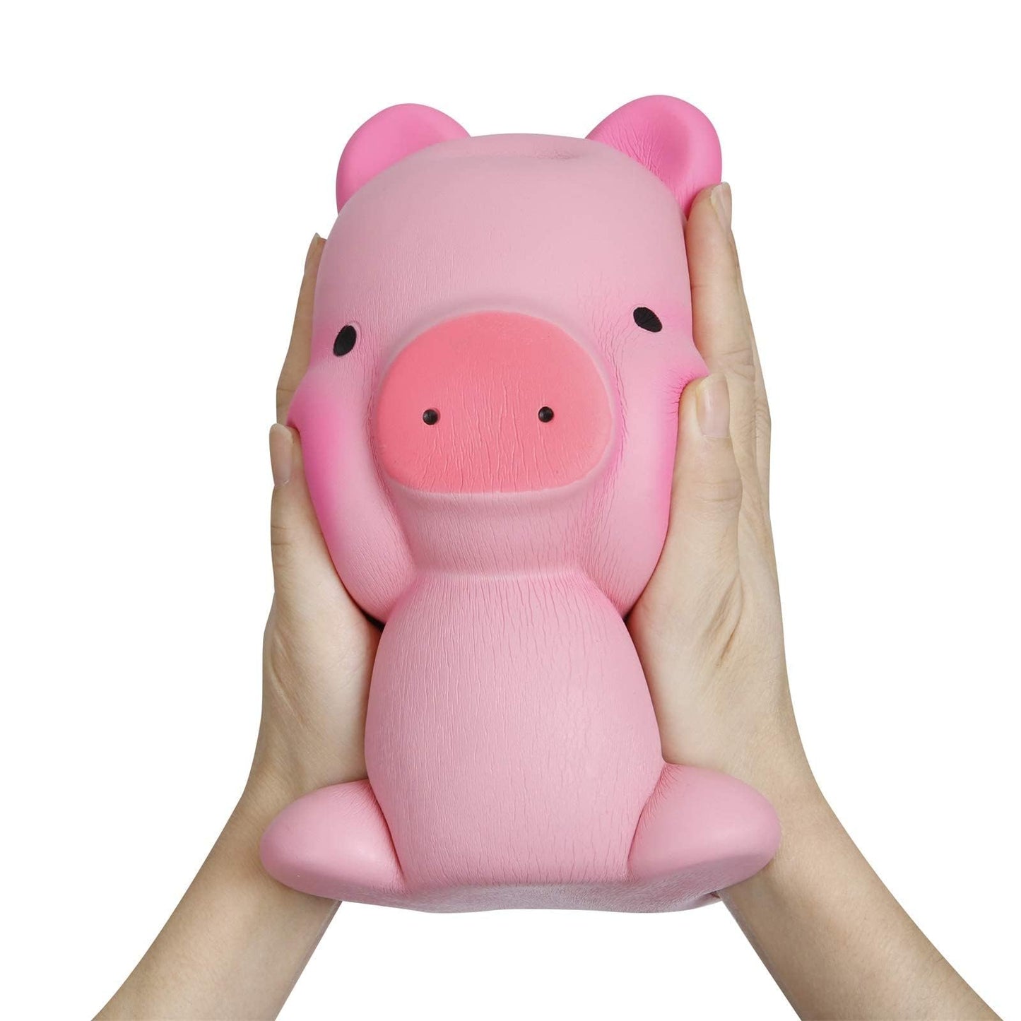 Anboor Squishies Jumbo Pig Kawaii Soft Slow Rising Scented Big Animal Squishies Stress Relief Kid Toys Pink Valentines Day