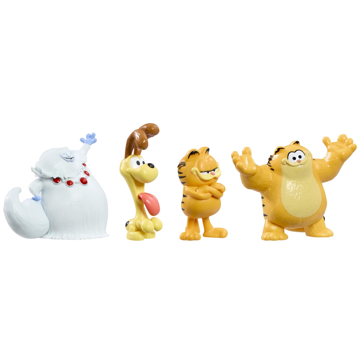 Goliath Animagic Garfield Figurine 4-Pack Garfield, Odie, Vic & Jinx