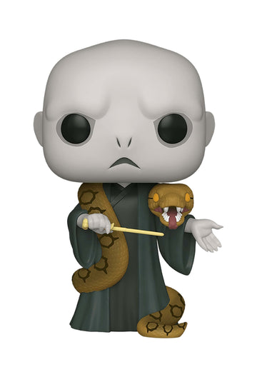 Funko Pop! Harry Potter: Harry Potter- 10 Voldemort with Nagini, Multicolor, Model:48037