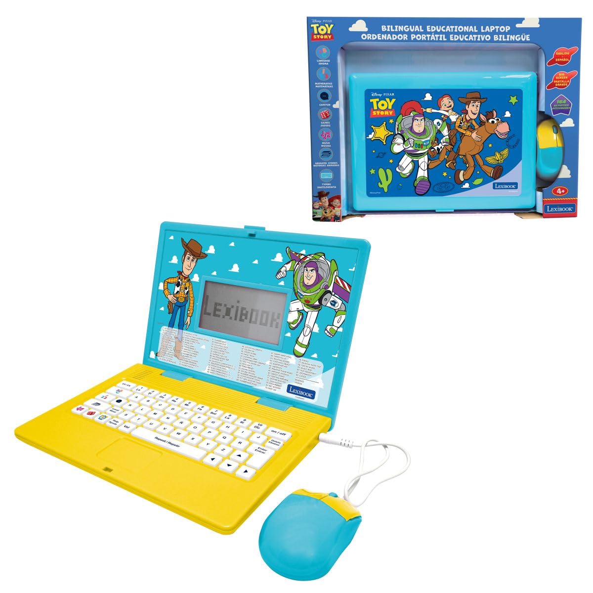 LEXiBOOK, Toy Story Educational Laptop, JC601TSi2