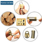 Inslat Montessori Lock And Key Toy Set For Toddlers, Montessori Elementary Materials Educational Stem Toy Matching Games Lock Set With Wooden Tray For 3 4 5 Year Old Kids