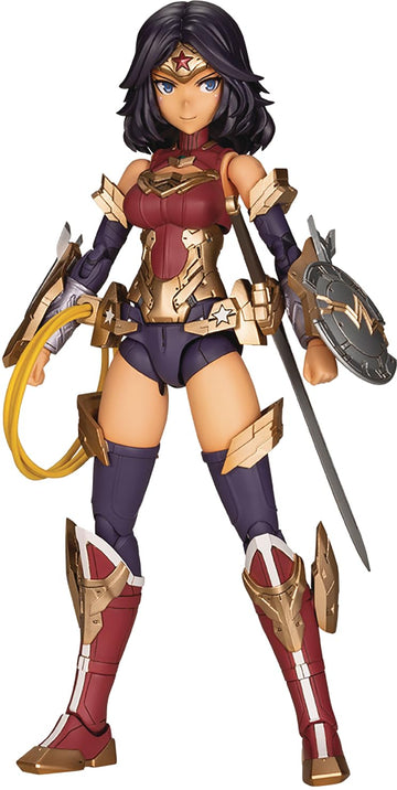 Wonder Woman (Fumikane Shimada Version) Plastic Model Kit, Multicolor (Cg004)