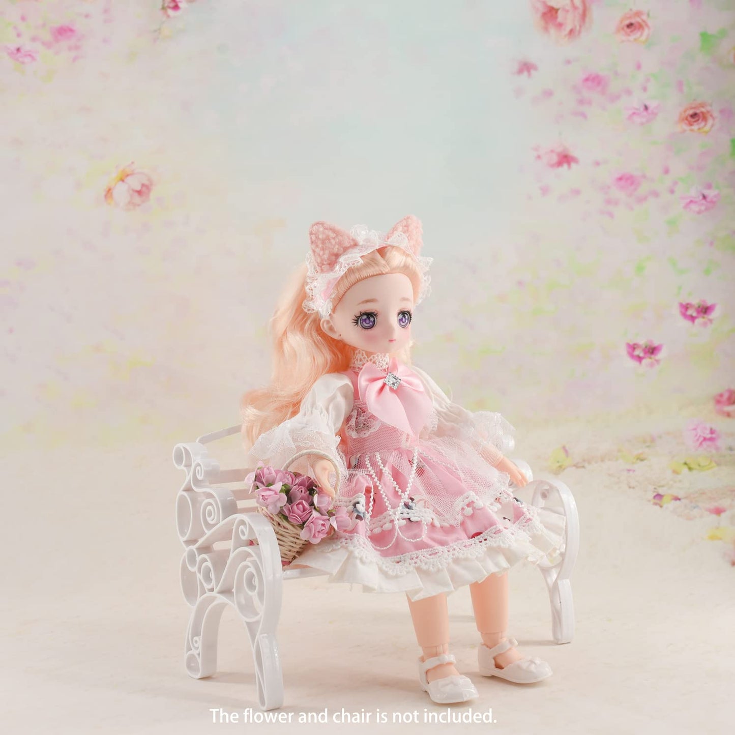 Onrri 1/6 Scale Anime Fashion Mechanical Joint Posable Doll, With 1 Complete Outfits And Suprise Accessories, 12 Inch, Great Gif