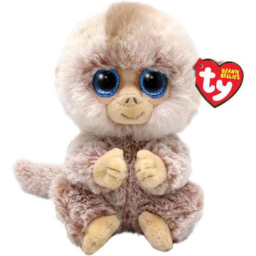 Beanie Baby Stubby Monkey Stuffed Perfect Plush (6Inch)