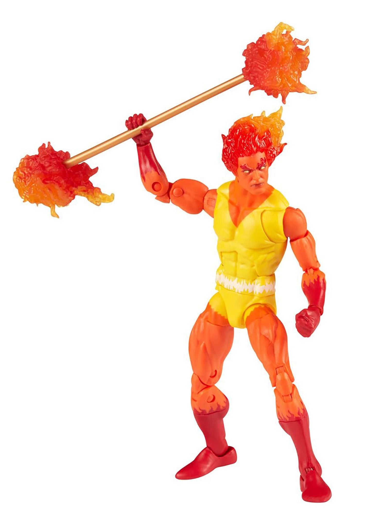 Hasbro Marvel Legends Series Retro Fantastic Four Firelord 6-inch Action Figure Toy, Includes 3 Accessories (F3444)