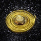 Golden Sphere Fidget Spinner Toy for mature-themeds Kids  Magic Orb Hand Finger Spinners Toy  Cool Metal Fidget Toys EDC Fingertip Gyro  Desk Toy Fidgeting Novelty Gift for Boys Girls(Gold)