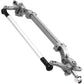 Vgoohobby Metal Front Axle Steering Link Rod Pole Wheel Axle Compatible with Tamiya 1/14 RC Tractor Truck (Silver)