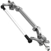 Vgoohobby Metal Front Axle Steering Link Rod Pole Wheel Axle Compatible with Tamiya 1/14 RC Tractor Truck (Silver)
