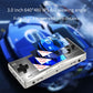 Haihuang Rg300X Handled Game Console, Portable Game Console With 64G Tf Card Preinstalled 5171 Classic Games, Retro Game Console With 3.0 In Ips Screen Perfectly Support Ps1,Cps1,Cps2,Cps3,Fba, Black