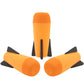 EKIND 3-Pack Mega Missile Refill for Toy Rocket Launcher  Foam  Compatible for Nerf N-Strike advanced Series (Orange)