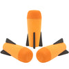 EKIND 3-Pack Mega Missile Refill for Toy Rocket Launcher  Foam  Compatible for Nerf N-Strike advanced Series (Orange)