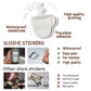 Coffee Stickers For Laptop Coffee Stickers For Water Bottles Waterproof Funny Coffee Stickers Pack (50 Pcs)
