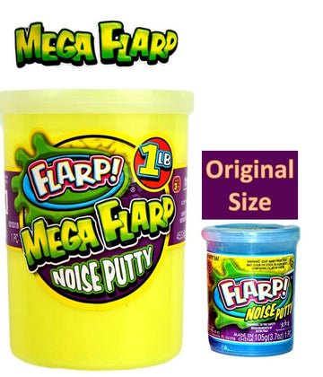 Ja-Ru 1 Pound Mega Flarp Noise Putty Scented (1 Unit), Fidget Toy Squishy Sensory Toys For Easter, Autism Stress Toy Party Favors Fidget For Kids And Adults Boys & Girls. 335-1