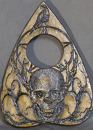 Lord Mocks Skull And Raven Planchette (Spirit Pointer)