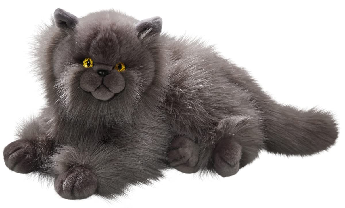 Cat, Persian Gray, 12 Inches, 30Cm, Plush Toy, Soft Toy, Stuffed Animal 3433