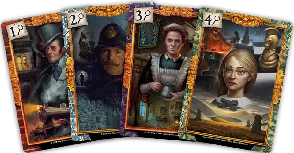 Wise Wizard Games Sherlock Solitaire: A Game By Peter Scholtz